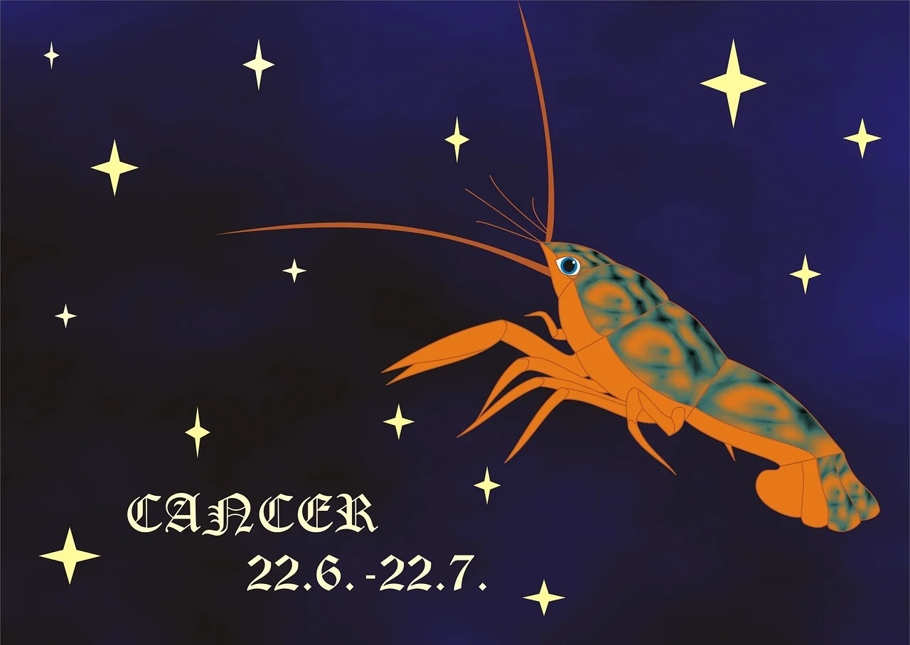 Cancer zodiac illustration